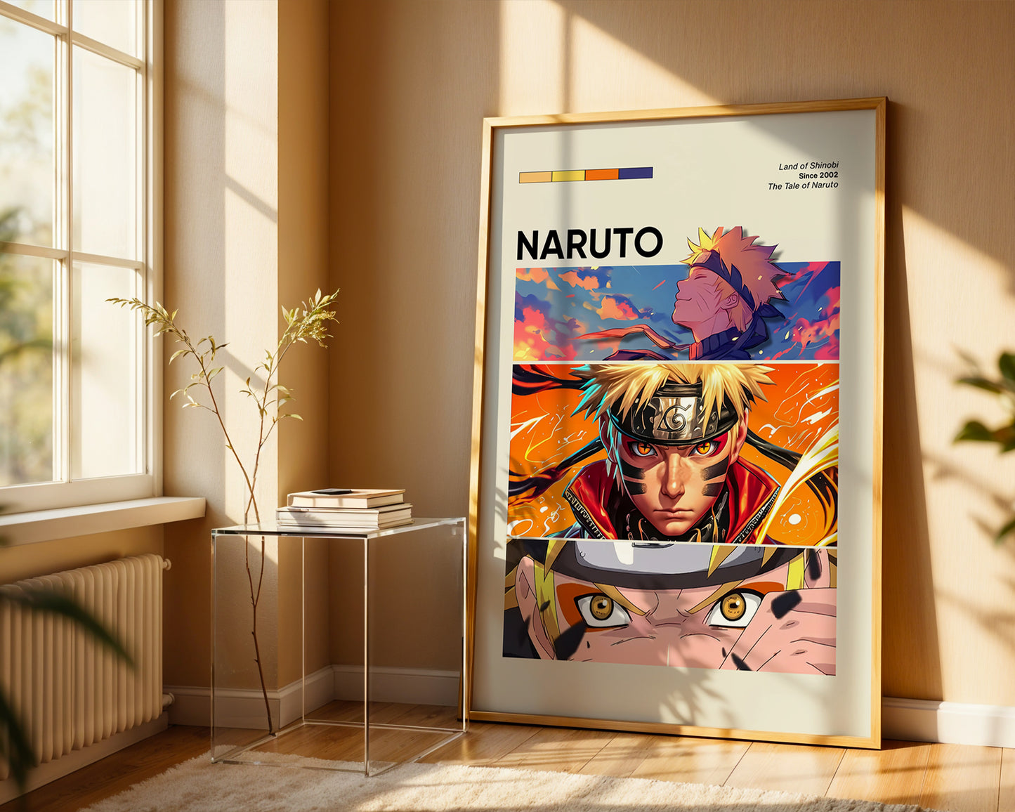 ''Naruto'' Posteri – Sinema/Dizi Temalı Baskılı & Çerçeveli Duvar Dekoru