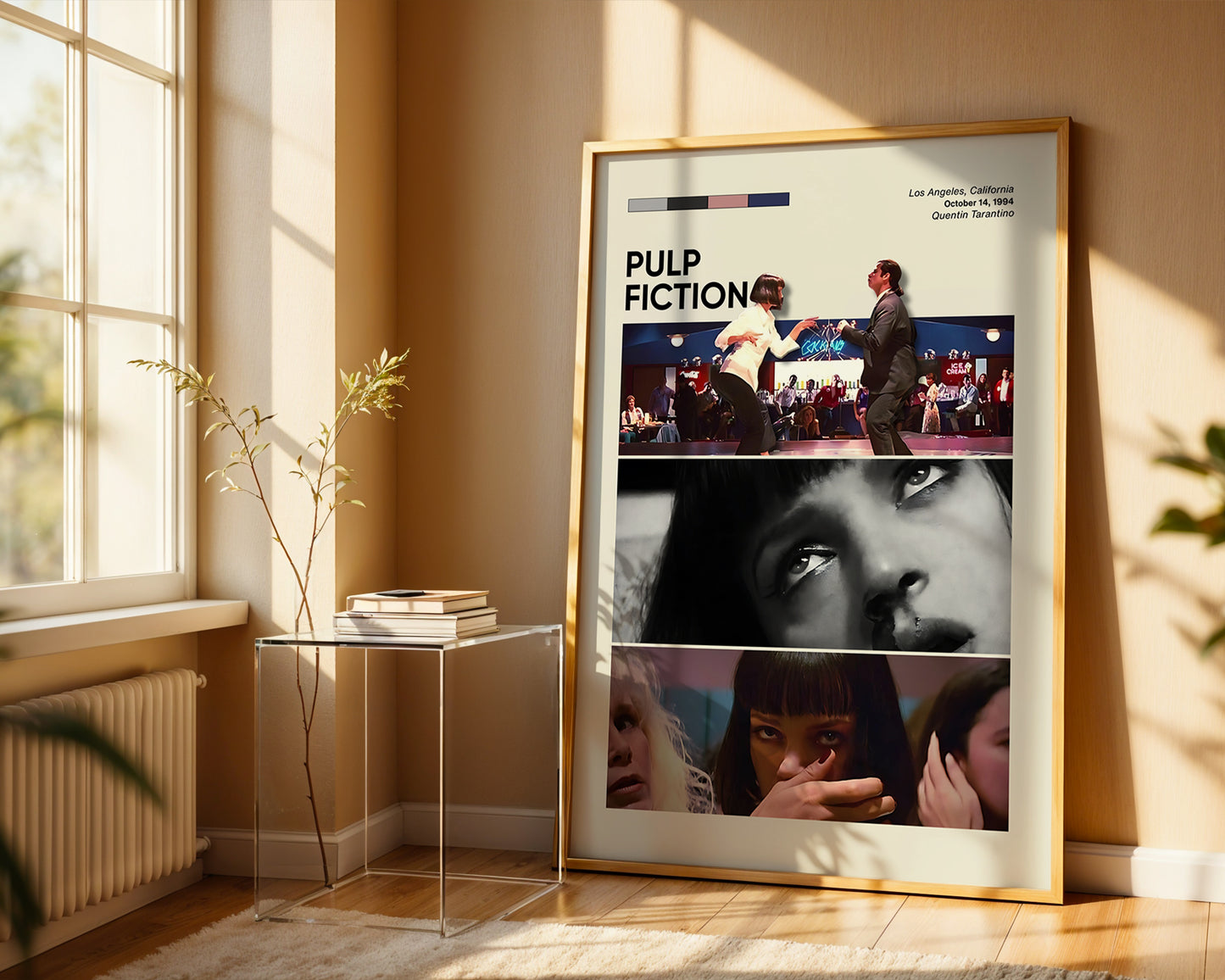 ''Pulp Fiction'' Posteri – Sinema/Dizi Temalı Baskılı & Çerçeveli Duvar Dekoru