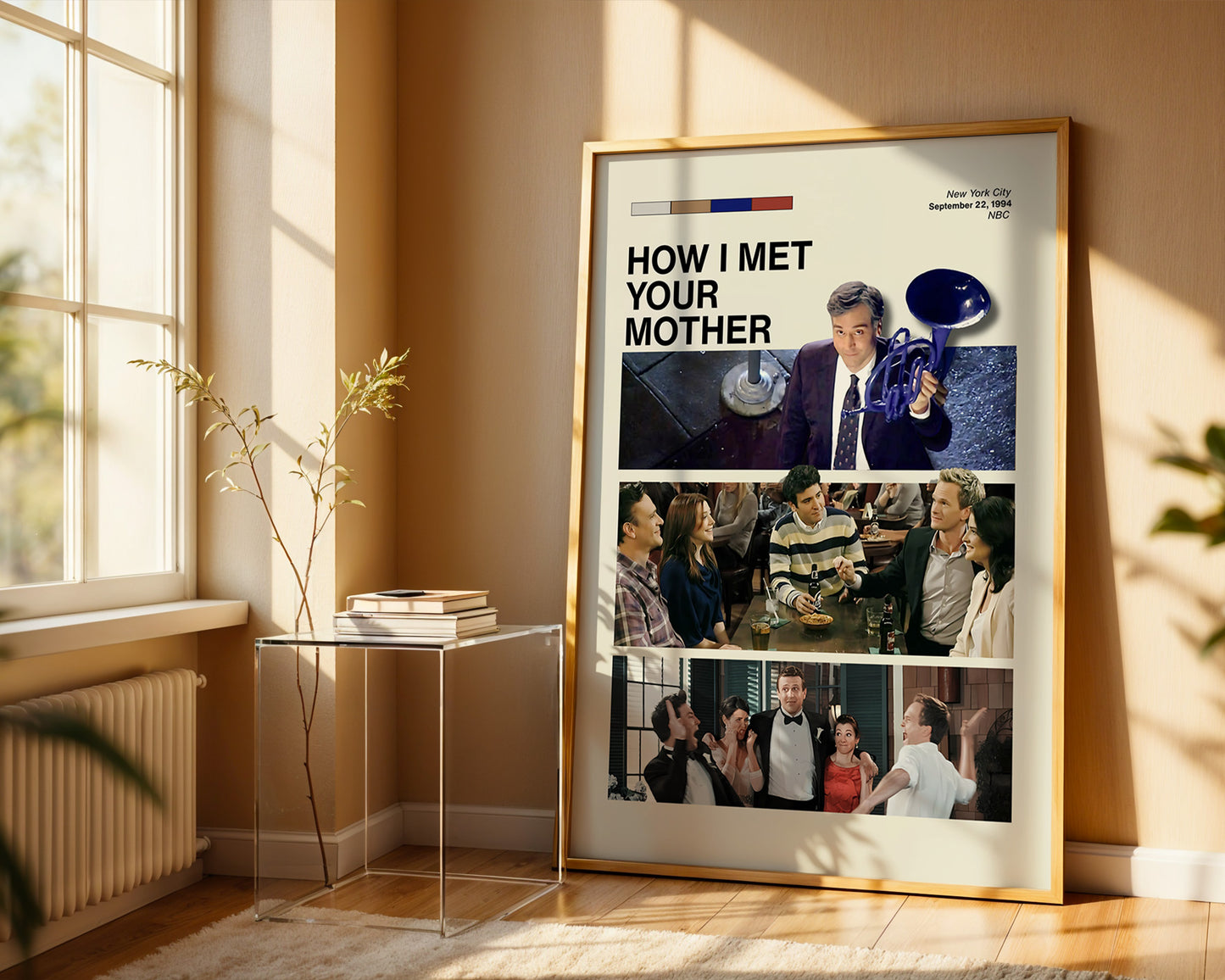''How I Met Your Mother'' Posteri – Sinema & Dizi Temalı Baskılı & Çerçeveli Duvar Dekoru