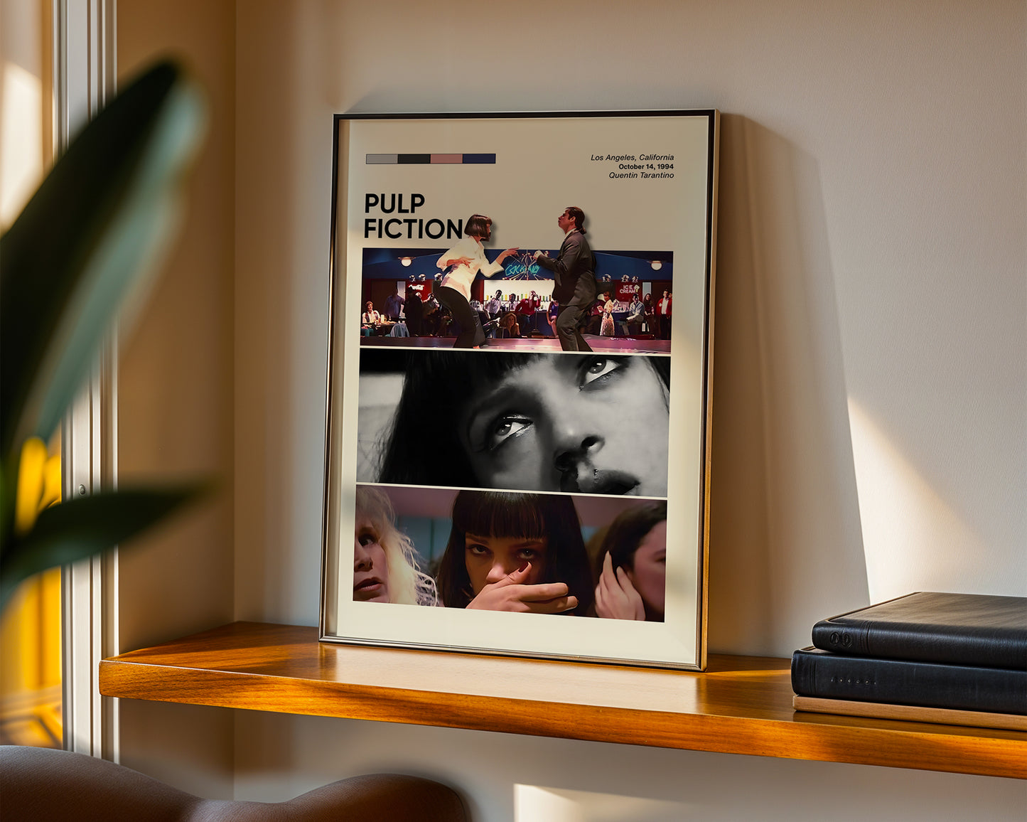 ''Pulp Fiction'' Posteri – Sinema/Dizi Temalı Baskılı & Çerçeveli Duvar Dekoru