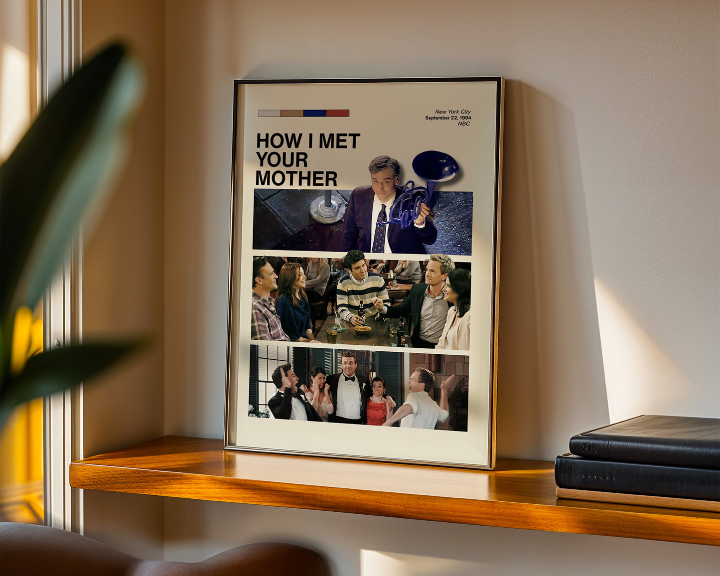 ''How I Met Your Mother'' Posteri – Sinema & Dizi Temalı Baskılı & Çerçeveli Duvar Dekoru