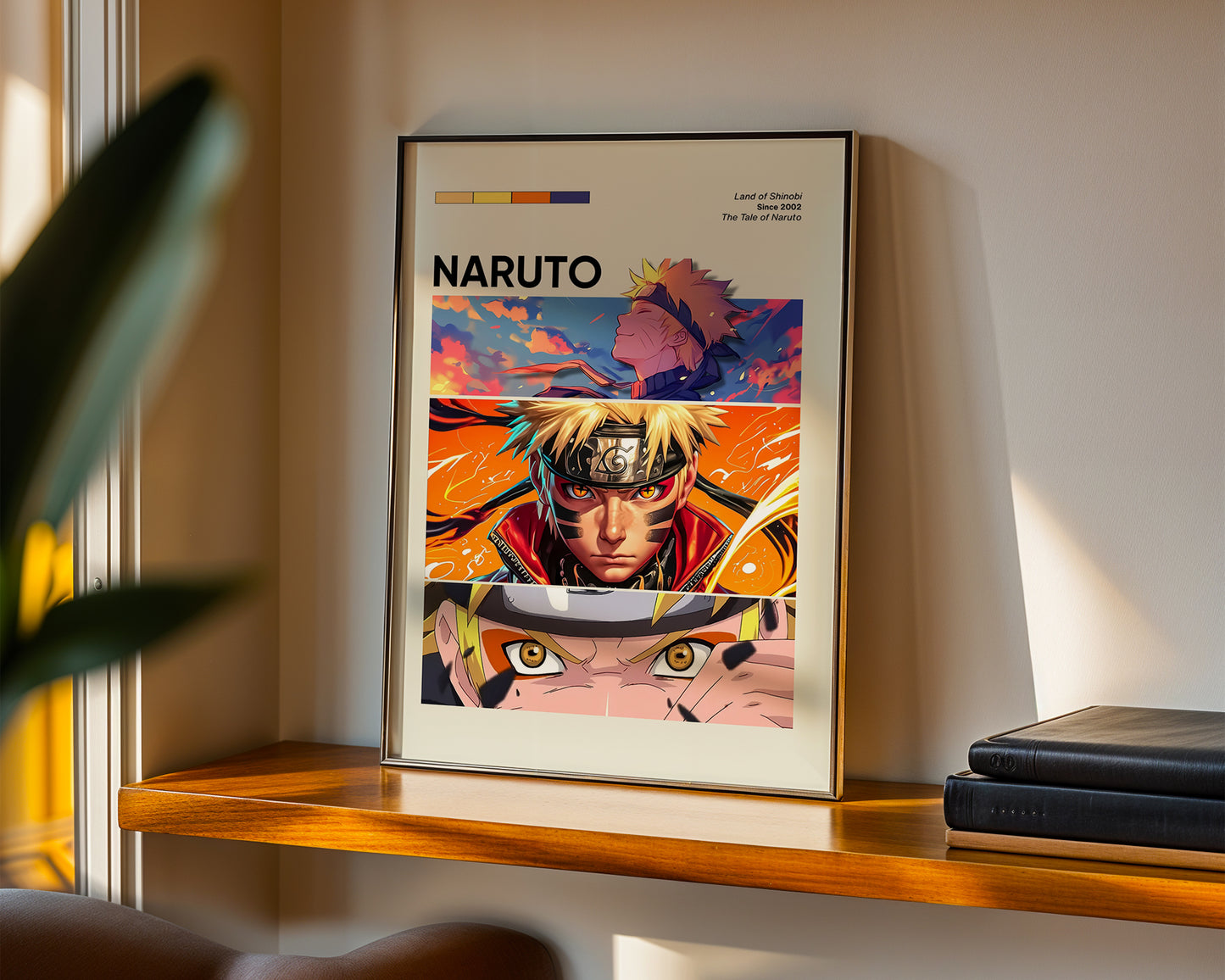 ''Naruto'' Posteri – Sinema/Dizi Temalı Baskılı & Çerçeveli Duvar Dekoru