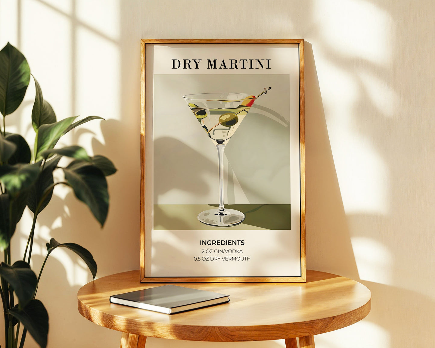 ''Martini'' Posteri – Baskılı & Çerçeveli Tasarım