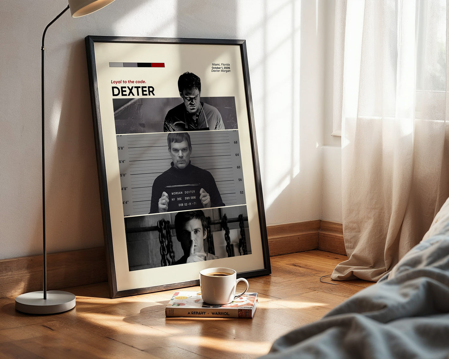 ''Dexter'' Posteri – Sinema/Dizi Temalı Baskılı & Çerçeveli Duvar Dekoru