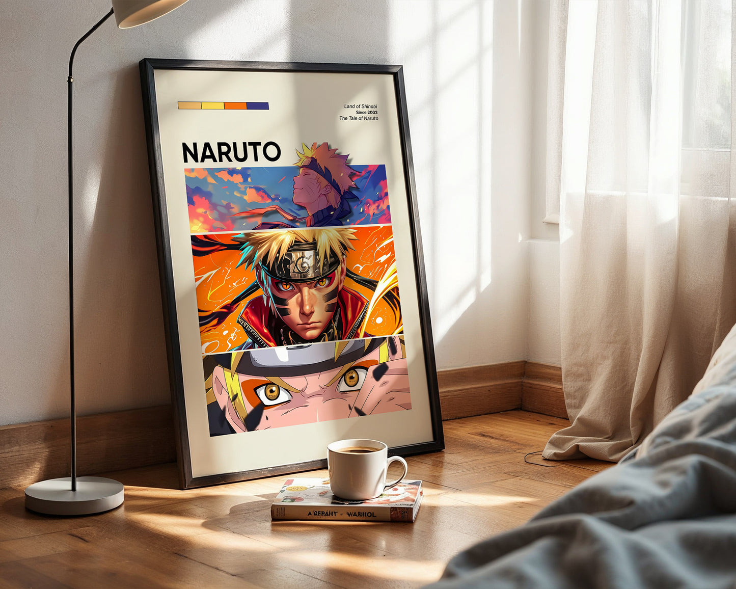''Naruto'' Posteri – Sinema/Dizi Temalı Baskılı & Çerçeveli Duvar Dekoru