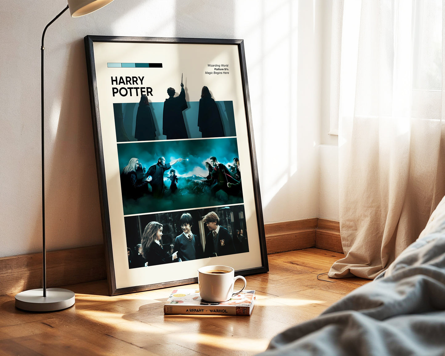 ''Harry Potter'' Posteri – Sinema/Dizi Temalı Baskılı & Çerçeveli Duvar Dekoru