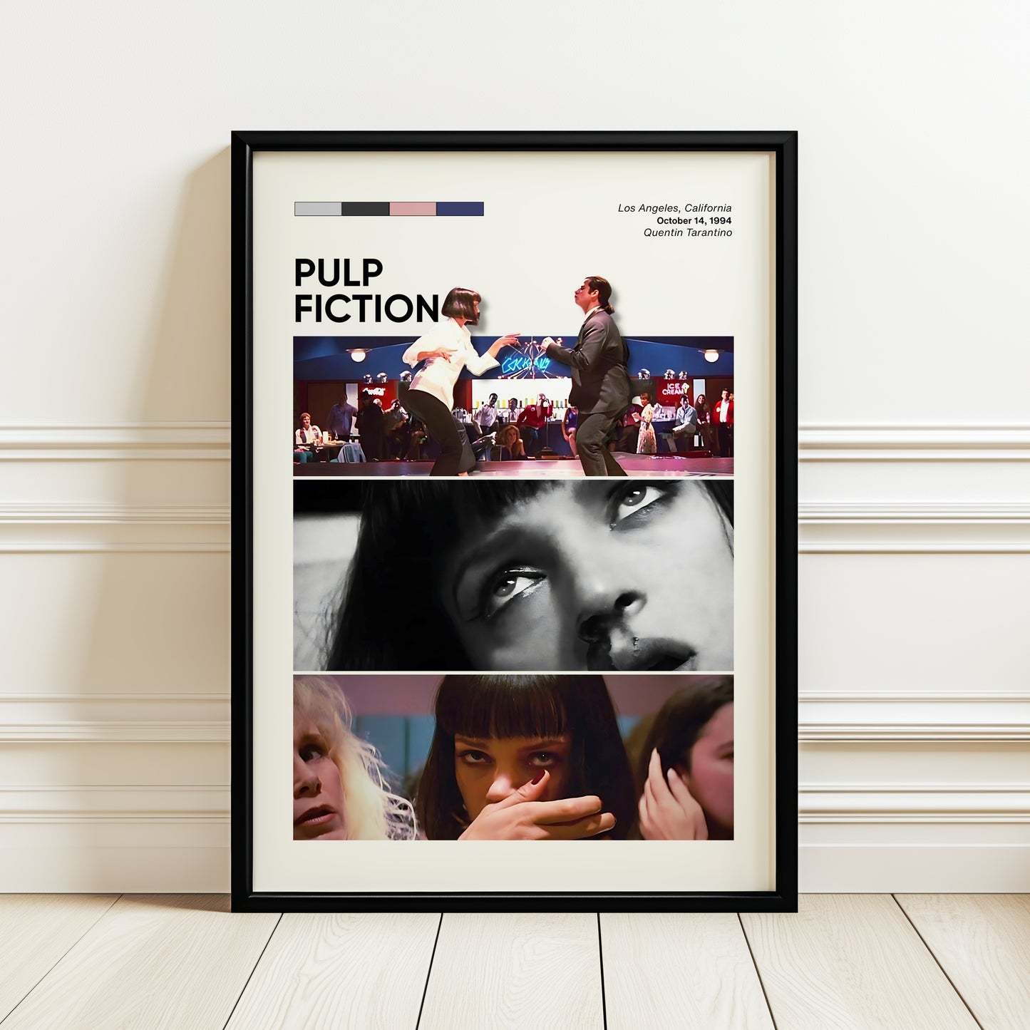 ''Pulp Fiction'' Posteri – Sinema/Dizi Temalı Baskılı & Çerçeveli Duvar Dekoru