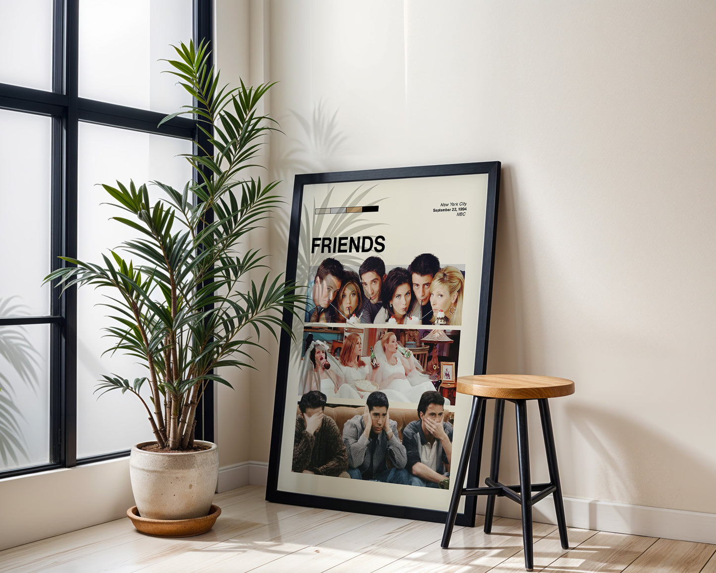 ''Friends'' Posteri – Sinema/Dizi Temalı Baskılı & Çerçeveli Duvar Dekoru