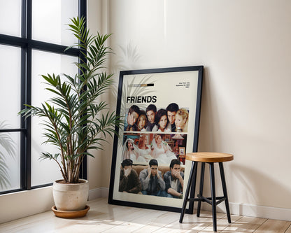 ''Friends'' Posteri – Sinema/Dizi Temalı Baskılı & Çerçeveli Duvar Dekoru