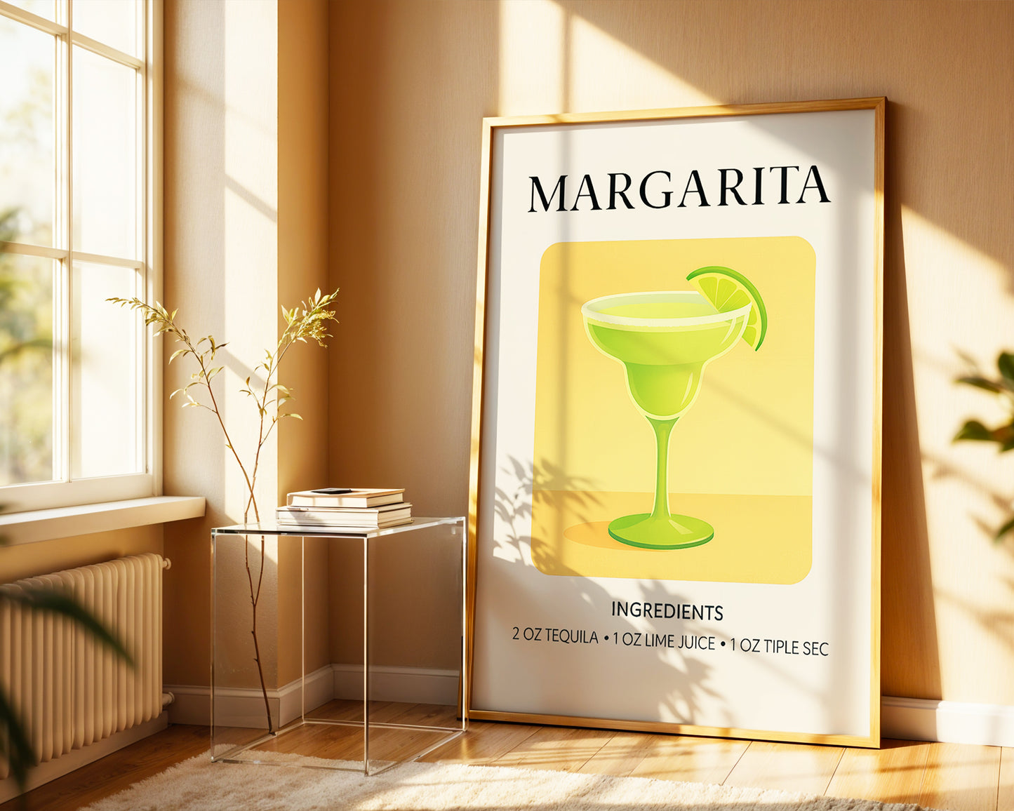 ''Margarita'' Posteri  – Baskılı & Çerçeveli Tasarım