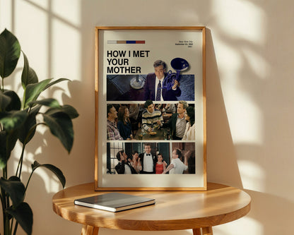 ''How I Met Your Mother'' Posteri – Sinema & Dizi Temalı Baskılı & Çerçeveli Duvar Dekoru
