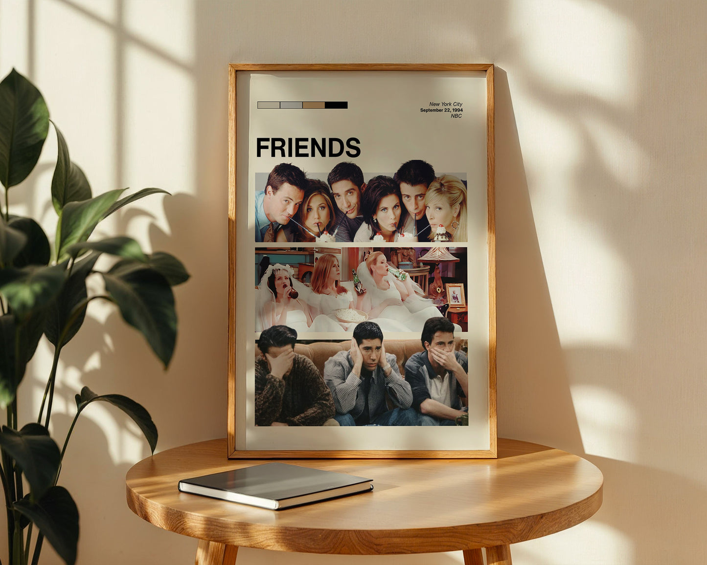 ''Friends'' Posteri – Sinema/Dizi Temalı Baskılı & Çerçeveli Duvar Dekoru