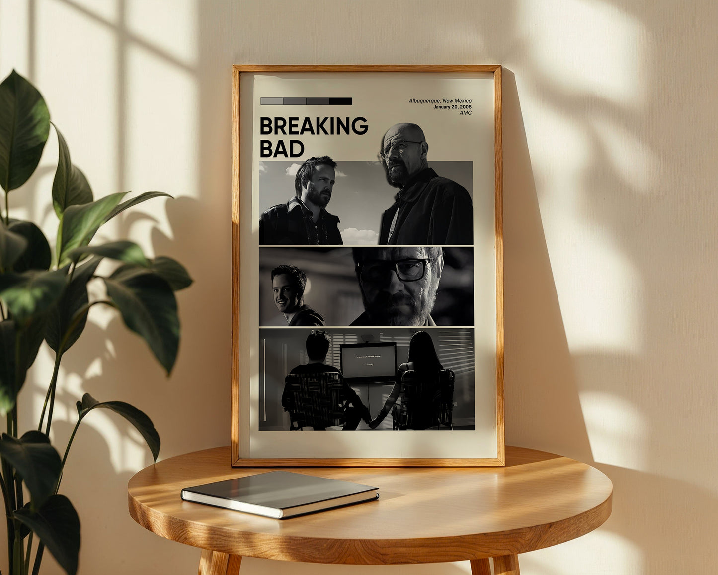 ''Breaking Bad'' Posteri – Sinema/Dizi Temalı Baskılı & Çerçeveli Duvar Dekoru
