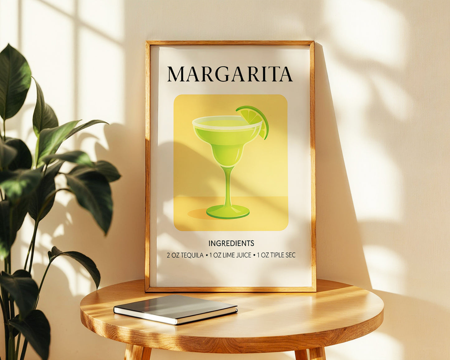 ''Margarita'' Posteri  – Baskılı & Çerçeveli Tasarım