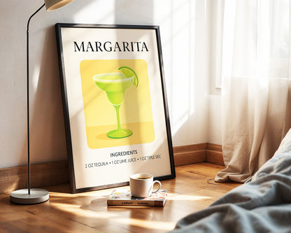 ''Margarita'' Posteri  – Baskılı & Çerçeveli Tasarım