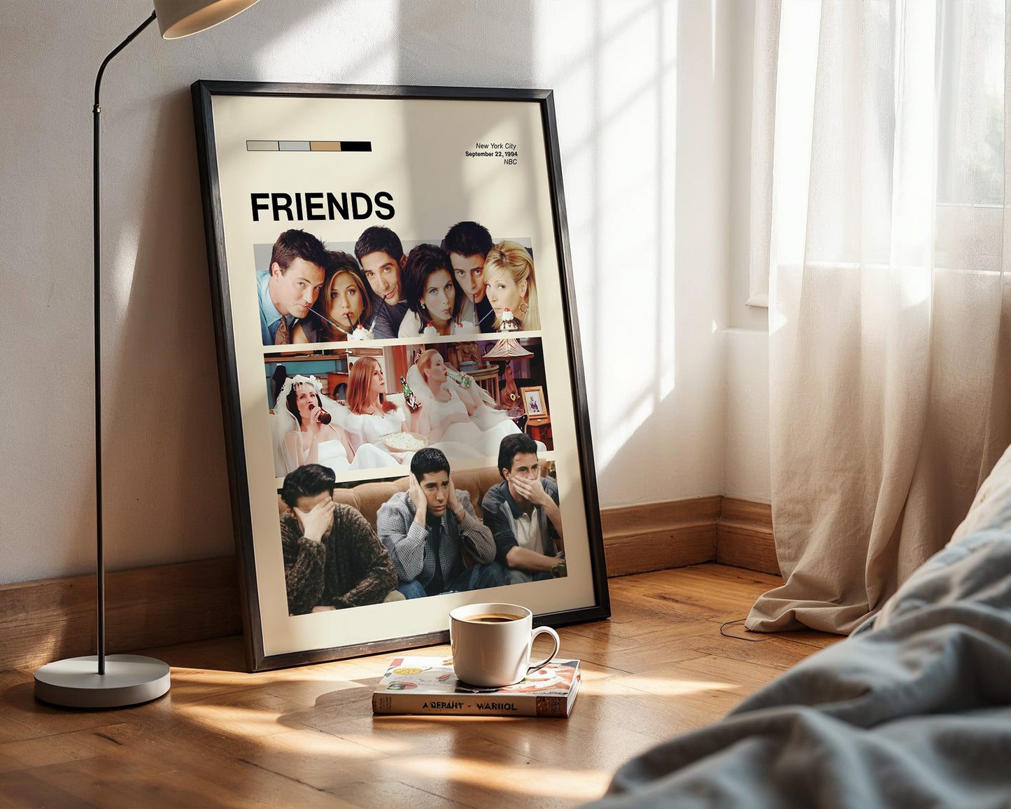 ''Friends'' Posteri – Sinema/Dizi Temalı Baskılı & Çerçeveli Duvar Dekoru
